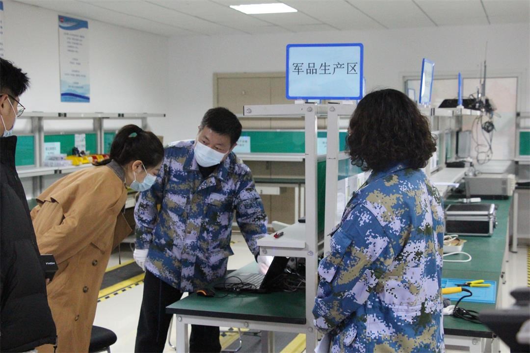 烟台高新区综合管理部、烟台日报社到山东创惠进行专题采访报道