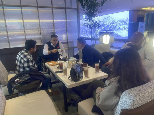 创惠在韩与多国友人深度交流 拓展国际合作版图