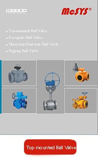 Top-mounted ball valve 