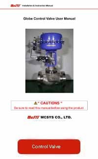 Globe control  valve