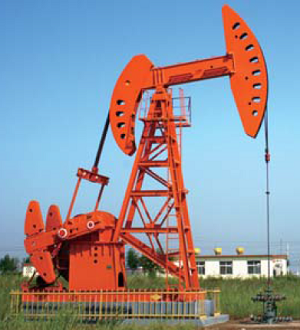 Double horseheads pumping unit
