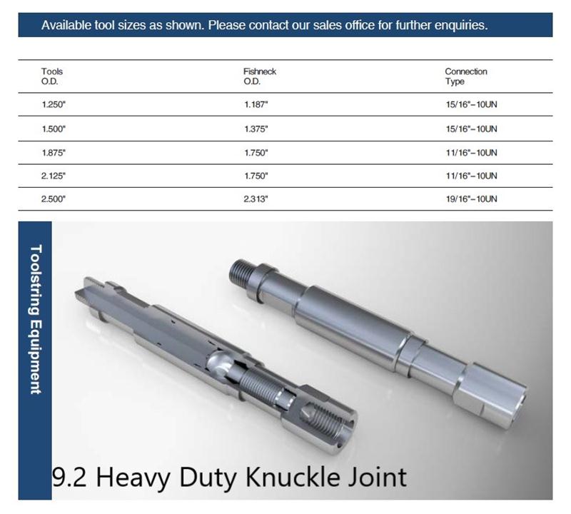 9.2 Heavy Duty Knuckle Joint