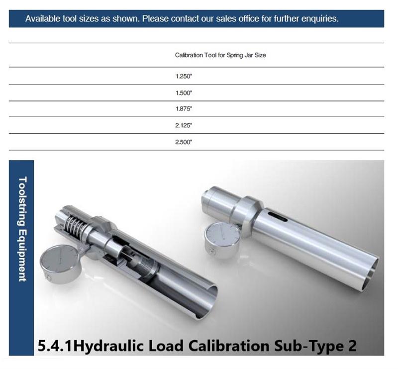 5.4.1 Hydraulic Load Calibration Sub-Type 2