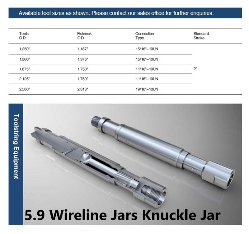 5.9 Wireline Jars Knuckle Jar
