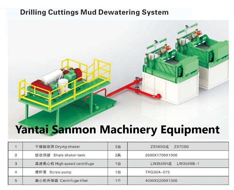 Drilling Cuttings Mud Dewatering System