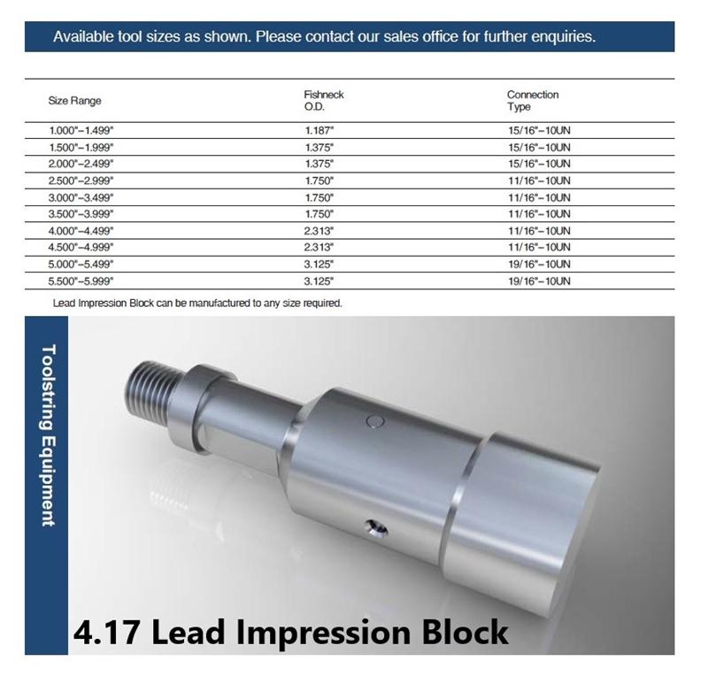 Lead Impression Block