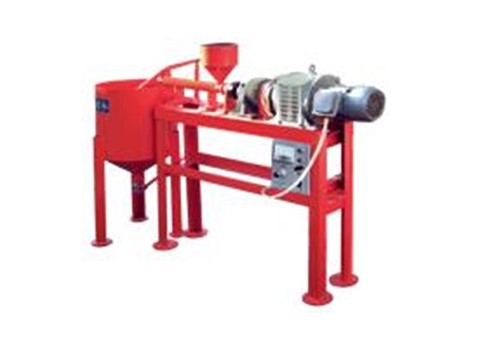 Spiral zinc feeder