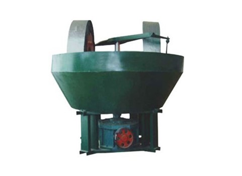 wet pan mill (two-wheeled) (three wheeled)