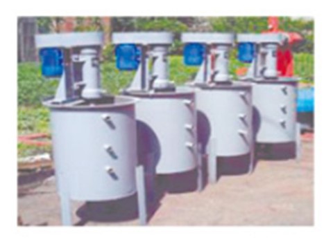 Power driven mixer device of zinc